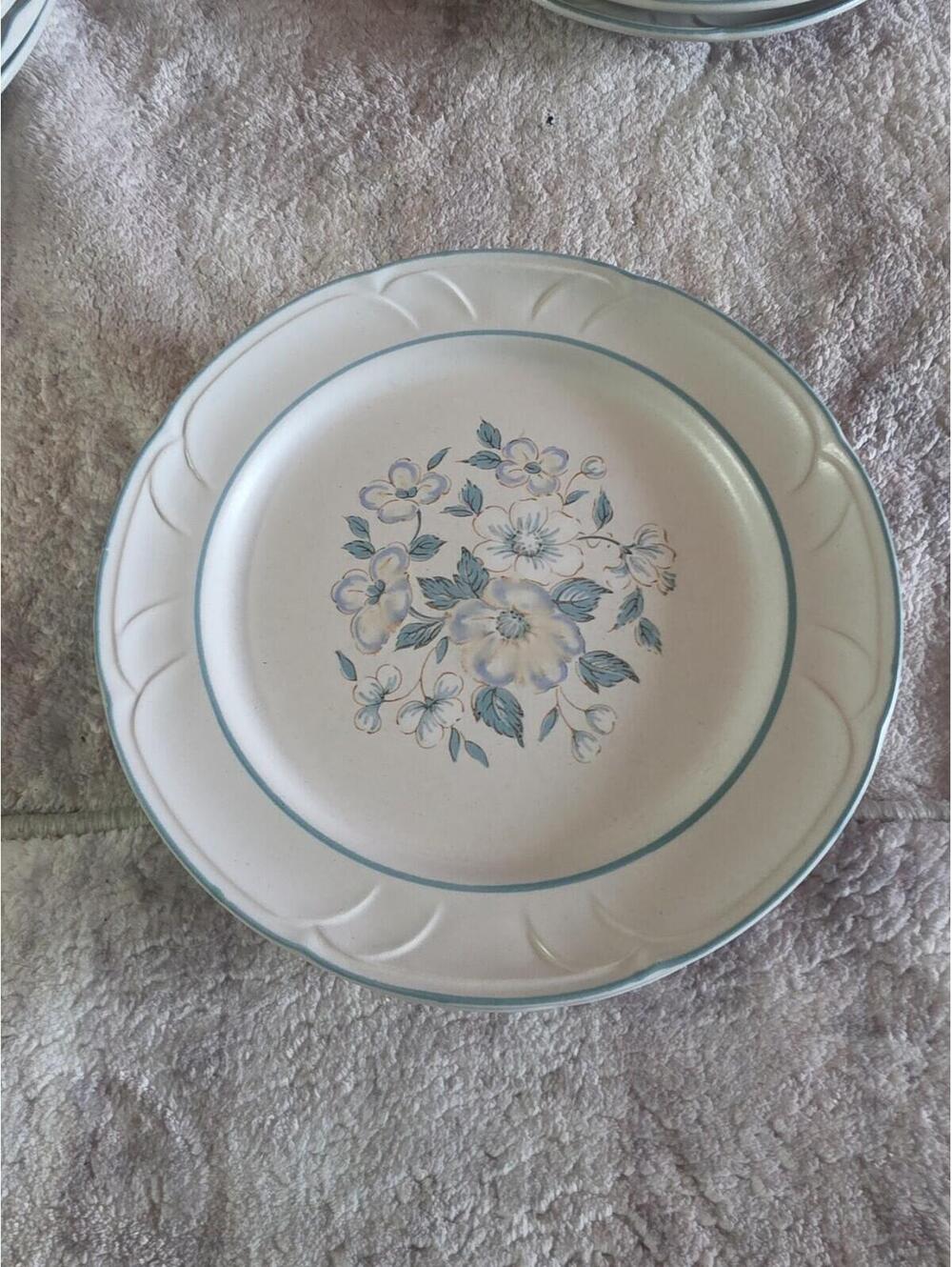 Set of 3 Country Ware Ashberry Salad Plates 7-3/4” Japan